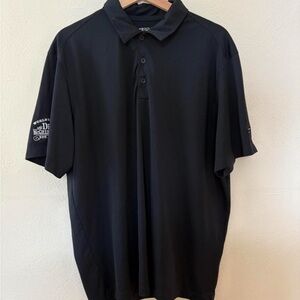 Black Polo Nike Golf Shirt